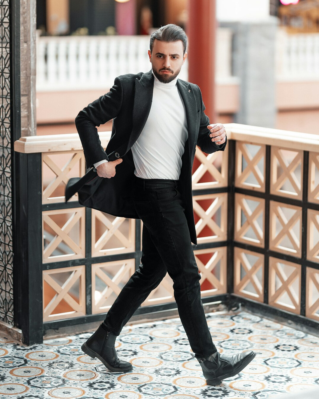 Portrait of a confident businessman in a suit